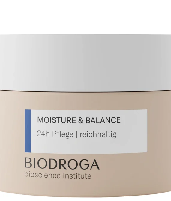 Biodroga Bioscience Moisture & Balance 24h Pflege reichhaltig