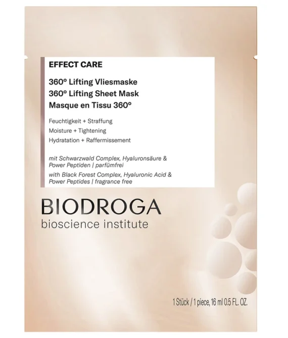 Biodroga Bioscience Effect Care 360° Lifting Vliesmaske