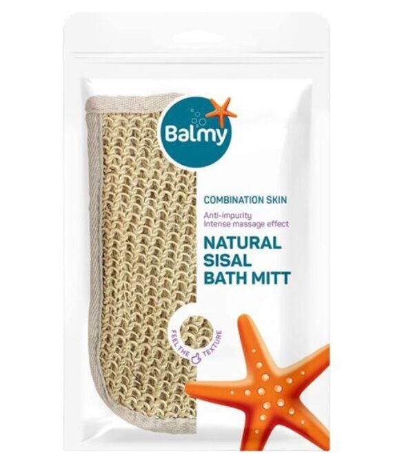 Balmy Natural Bath Mitt – Sisal Handschuh