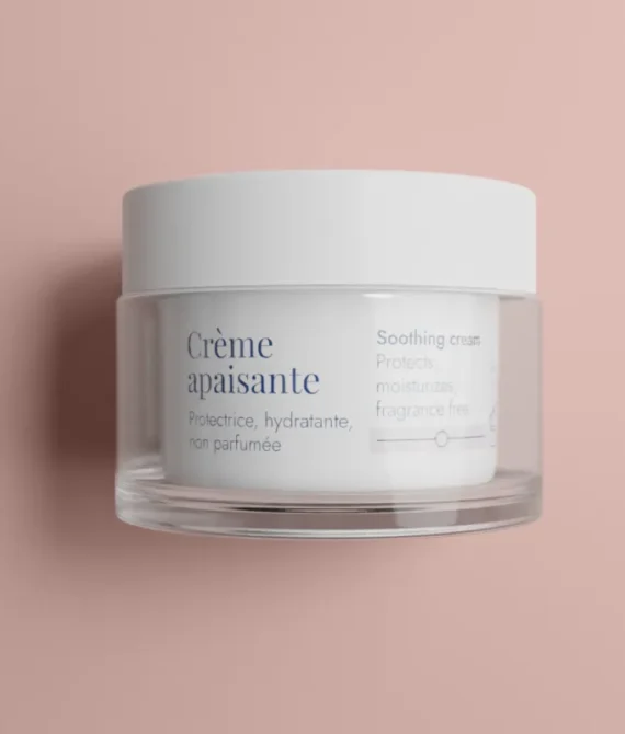 Guérande Cosmétiques Crème apaisante / 24h Pflegecreme Sensitiv – Creme mit Dose