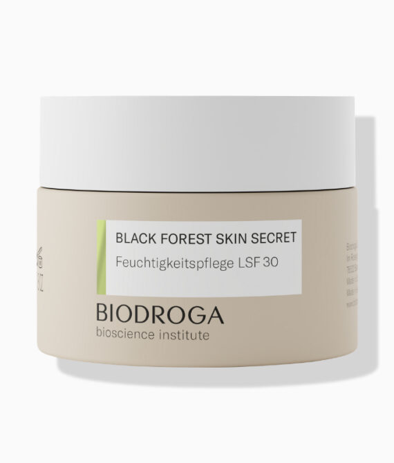 Biodroga Bioscience Black Forest Skin Secret Feuchtigkeitspflege LSF 30