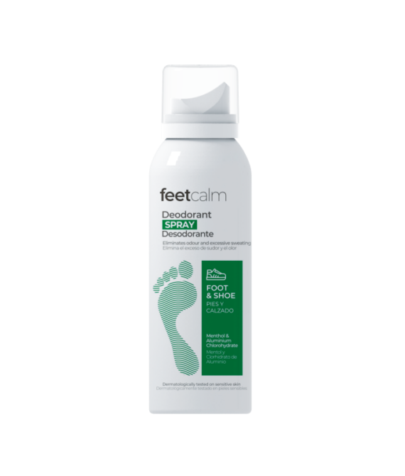 feetcalm · Deodorant Spray for foot and shoe