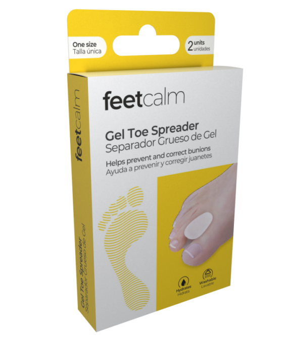 feetcalm · Gel Toe Spreader – 2 Stk.
