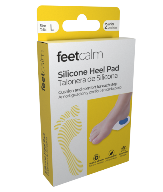 feetcalm · Silicone Heel Pad – 1 Paar