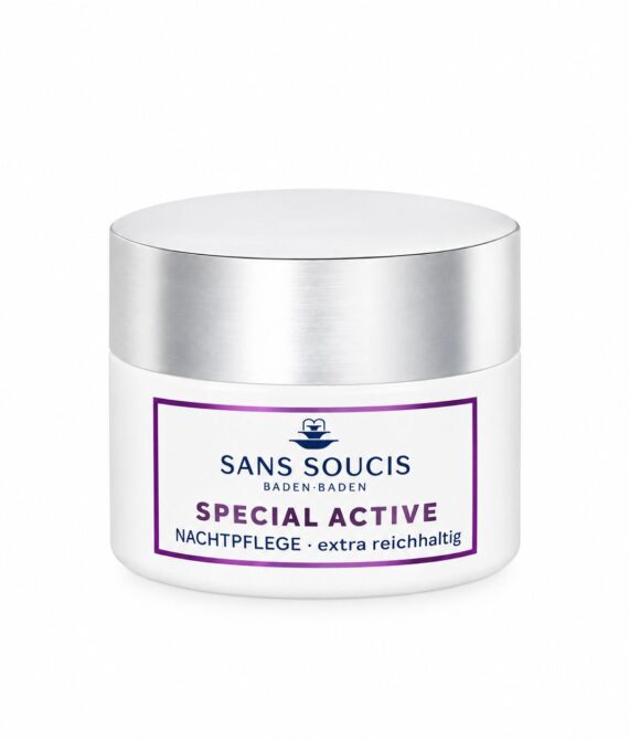 Sans Soucis · Special Active Nachtpflege extra reichhaltig